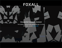 Tablet Screenshot of foxallstudio.com
